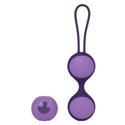 Stella II Lavender Kegel Balls - Discreet Playground