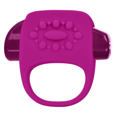 Halo Vibrating C-Ring Pink - Discreet Playground